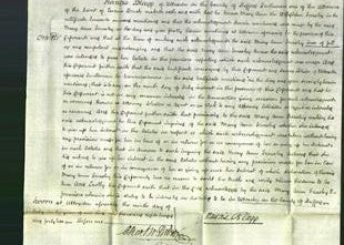 Court of Common Pleas - Mary Ann Greasley-Original Ancestry