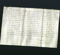 Deed by Married Women - Susanna Bradridge Denning-Original Ancestry