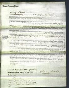 Court of Common Pleas - Mary Barnett-Original Ancestry