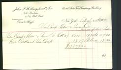 Letterhead - John P. Hollingshead & Co.