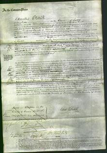 Court of Common Pleas - Maria Mascall and Fanny Andrews-Original Ancestry