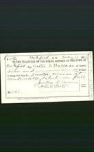 Wakefield, Massachusetts Payment Voucher - Walter S. Wallace-Original Ancestry