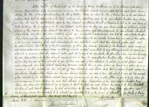 Court of Common Pleas - Martha Stanford, Mary Fisher, Jane Law-Original Ancestry