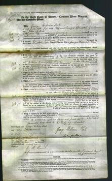 Court of Common Pleas - Ann Matilda Pedder New-Original Ancestry