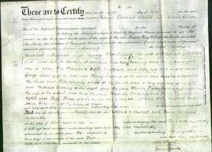Deed by Married Women - Maria Mascall and Fanny Andrews-Original Ancestry