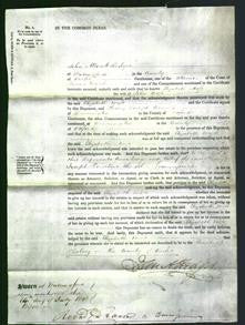 Court of Common Pleas - Elizabeth Moss-Original Ancestry