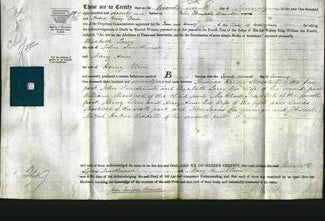 Deed by Married Women - Elizabeth Lacey Smithurst and Mary Ann Elson-Original Ancestry