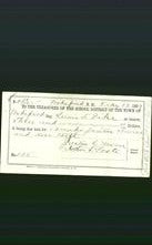 Wakefield, Massachusetts Payment Voucher - Lewis F. Pike-Original Ancestry