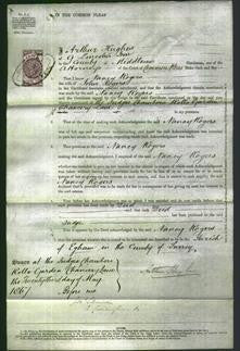 Court of Common Pleas - Nancy Rogers-Original Ancestry