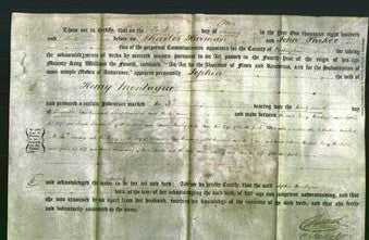 Deed by Married Women - Sophia Montague-Original Ancestry
