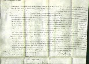 Court of Common Pleas - Frances Ann Farrell and Ann Rodd Eades-Original Ancestry