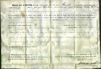 Deed by Married Women - Esther Hunt-Original Ancestry