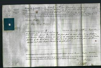 Deed by Married Women - Caroline Clayton Webster-Original Ancestry