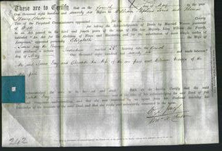 Deed by Married Women - Elizabeth Day-Original Ancestry