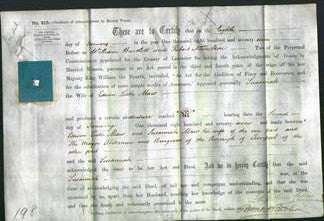 Deed by Married Women - Susannah Maw-Original Ancestry