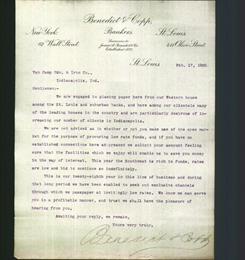 Letterhead - Benedict & Copp