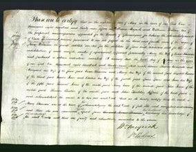 Deed by Married Women - Mary Thomas-Original Ancestry