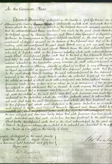 Court of Common Pleas - Sarah Roberts