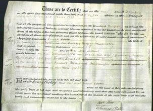 Deed by Married Women - Sarah Odell-Original Ancestry