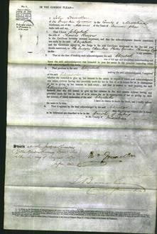 Court of Common Pleas - Elizabeth Ranger-Original Ancestry