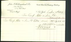 Letterhead - John P. Hollingshead & Co.