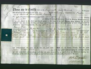 Deed by Married Women - Mary Hockin Dean-Original Ancestry