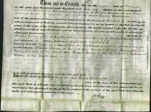 Deed by Married Women - Sarah Garrington-Original Ancestry
