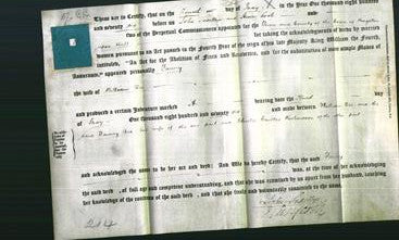 Deed by Married Women - Fanny Dee-Original Ancestry
