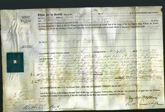 Deed by Married Women - Elizabeth Mayers-Original Ancestry