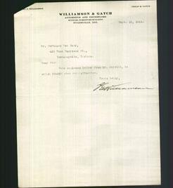 Letterhead - Williamson & Gatch
