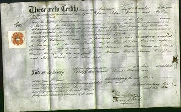 Deed by Married Women - Sarah Davies-Original Ancestry