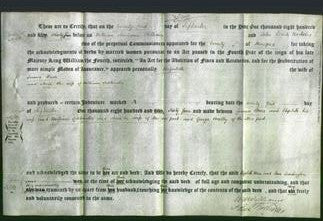 Deed by Married Women - Elizabeth Warr and Ann Leddington-Original Ancestry