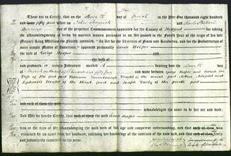 Deed by Married Women - Sarah Hooper-Original Ancestry