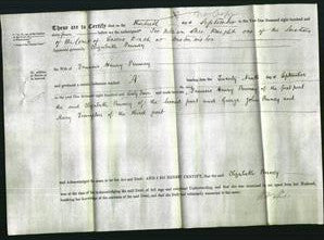 Deed by Married Women - Elizabeth Penney-Original Ancestry