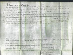 Deed by Married Women - Sarah Stace-Original Ancestry