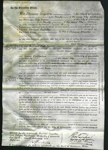 Court of Common Pleas - Ann Clissold-Original Ancestry