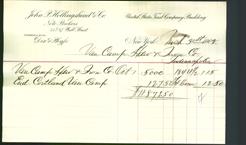 Letterhead - John P. Hollingshead & Co.
