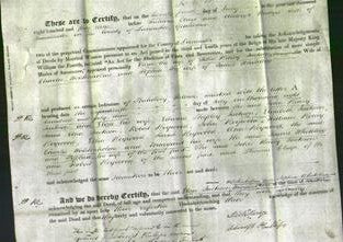 Deed by Married Women - Eliza Jackson, Margaret Wolstenholme and Sophia Whitelegg-Original Ancestry