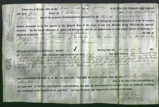 Deed by Married Women - Sarah Rebecca Barker-Original Ancestry