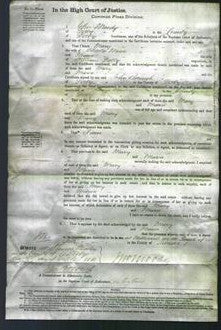 Court of Common Pleas - Mary Moore and Maria Dalby-Original Ancestry