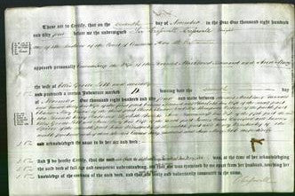 Deed by Married Women - Emma Terry Barnard and Ann Mary Lobb-Original Ancestry