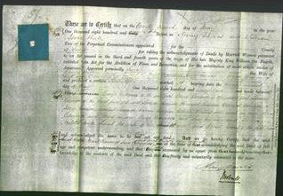 Deed by Married Women - Sarah Heatley, Mary Edwards, Jane Edwards and Sarah Griffiths-Original Ancestry