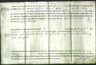 Deed by Married Women - Elizabeth Curling Berridge-Original Ancestry