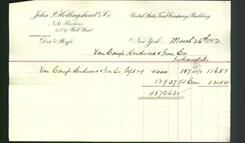 Letterhead - John P. Hollingshead & Co.
