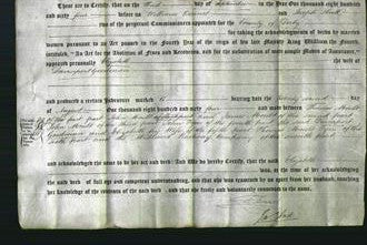 Deed by Married Women - Elizabeth Goodman-Original Ancestry