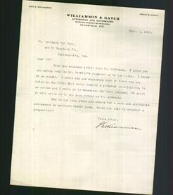 Letterhead - Williamson & Gatch