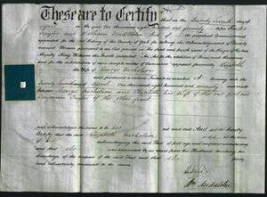 Deed by Married Women - Elizabeth Nicholson-Original Ancestry