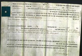 Deed by Married Women - Elizabeth Appleby-Original Ancestry
