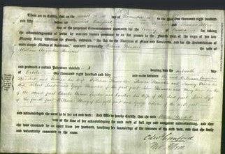 Deed by Married Women - Rebecca Standert-Original Ancestry