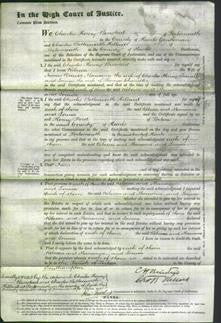 Court of Common Pleas - Rebecca Brewer, Marianne Scovell and Louisa Chandler-Original Ancestry